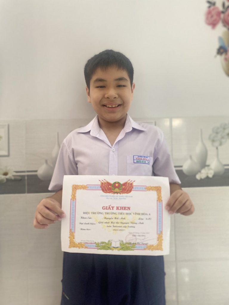 HS đạt giải nhất các khối